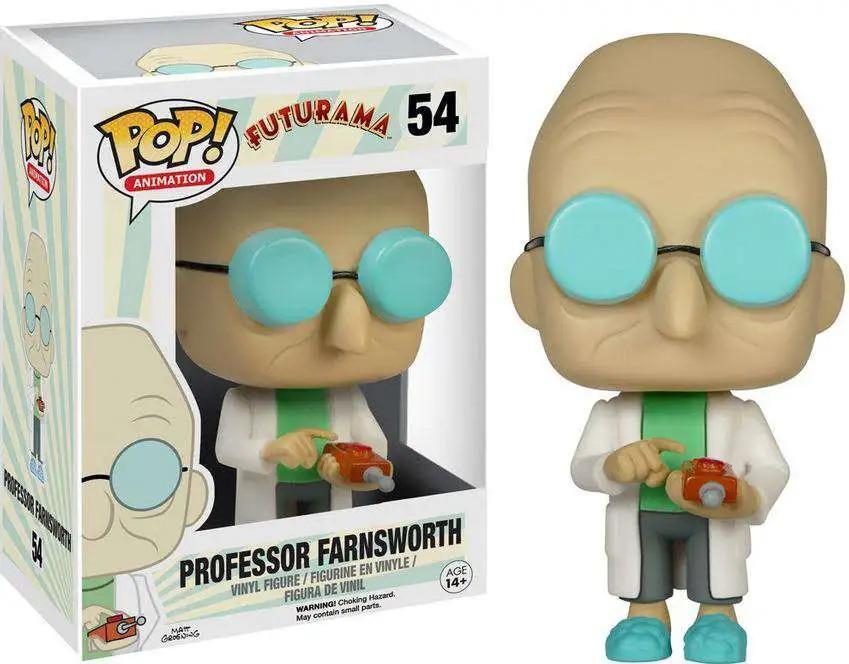 POP! Vinyl Futurama - Professor Farnsworth #54 Rare Funko with pop protector