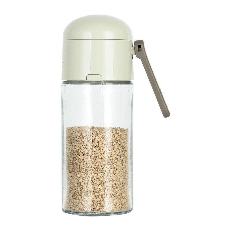 Costcom Quantitative Salt Shaker Pepper Shakers Kitchen Seasoning Bottle 220ML