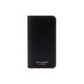 KSNY Folio Case - iPhone 14 Pro Max - Black/Pale Vellum