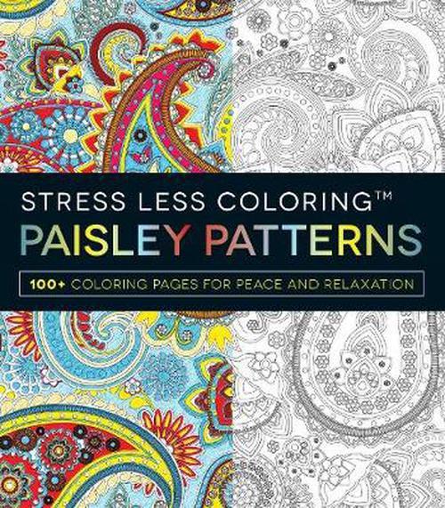 Stress Less Coloring - Paisley Patterns
