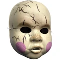 Baby Doll Horror Ghost Spirit Spooky Halloween Mens Costume PVC 1/2 Mask