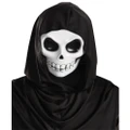 Reaper Skull Skeleton Horror Halloween Adult Mens Costume Mask