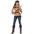 Frontier Lady Davy Crockett Pioneers Political Patriotic Womens Costume