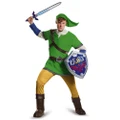 Link Deluxe Legend of Zelda Nintendo Video Game Book Week Mens Costume Plus