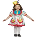 Clown Circus Birthday Party Funny Book Week Dress Up Girls Costume 4-6X