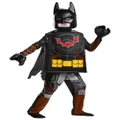 Batman Deluxe Lego Movie 2 Minifigure DC Superhero Child Boys Costume