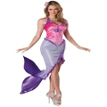 Beautiful Mermaid Princess Ariel Fairytale Storybook Women Costume