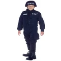 SWAT S.W.A.T. Military Police Cop Commander Book Week Boys Costume