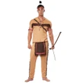 Native American Brave Indian Noble Warrior Western Old West Mens Costume