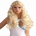 Venus Greek Goddess Roman Medieval Renaissance Blonde Women Costume Wig
