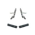 Ilve 900Mm Oven Door Hinge Complete Set Assembly With Supports - Double Glazed Ovens Manufactured 1990 - 1997