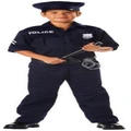 Police Officer Cop Policeman Dress Up Boys Costume