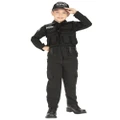 S.W.A.T SWAT Police Cop Military Commander Book Week Toddler Boys Costume 2-4