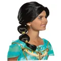 Jasmine Princess Disney Aladdin Live Action Movie Black Child Girls Costume Wig