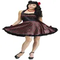 Cherry Bomb Vintage Pin Up 50s Retro Rockabilly Women Costume