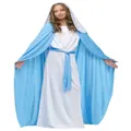 Virgin Mary Classic Christmas Nativity Easter Biblical Religious Child Girls Costume