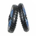 BLUE 15mm 14 Inch Front + 12 Inch Rear Wheel Rim Tyre Tire PIT PRO Dirt Bike