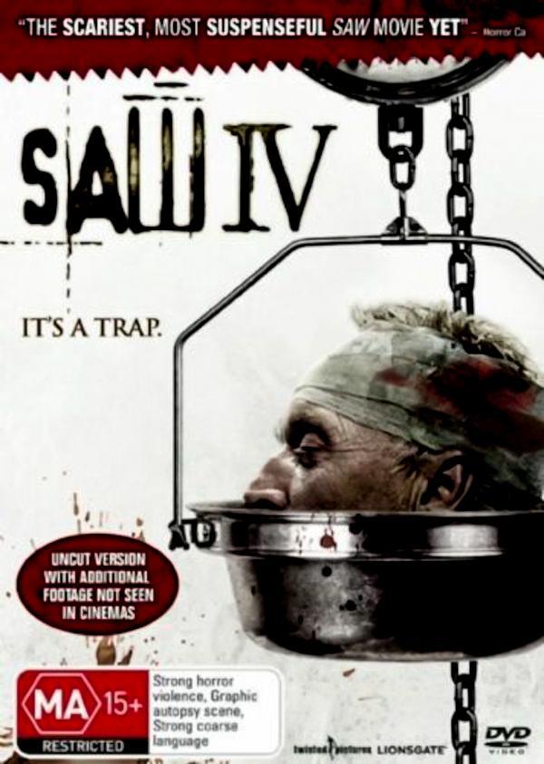 Saw IV - 4 DVD Preowned: Disc Excellent