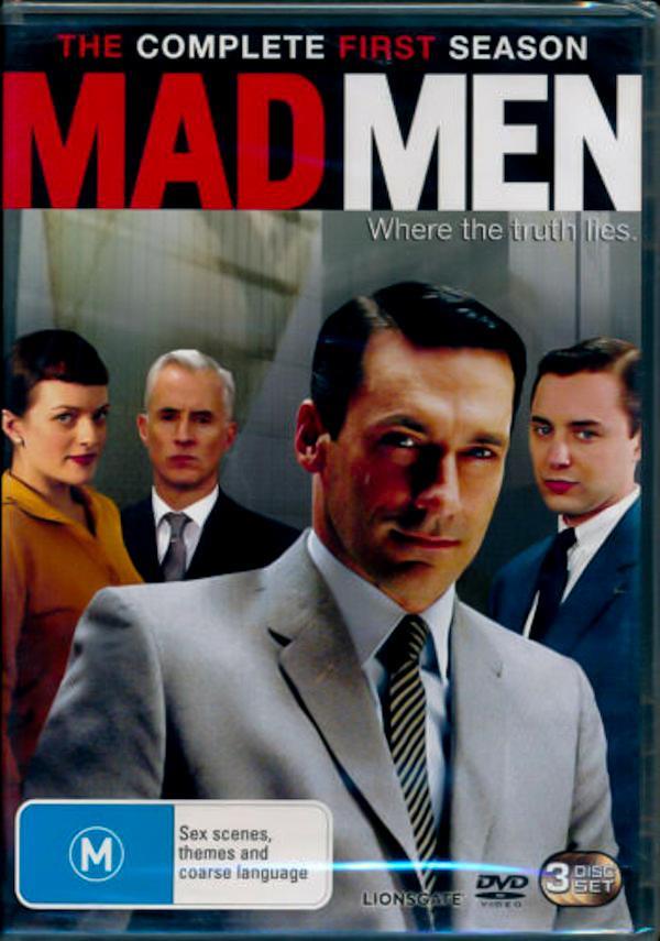 Mad Men Complete First Season one 1 DVD Preowned: Disc Excellent
