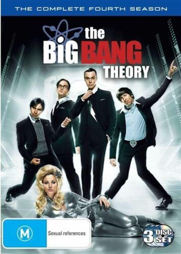 THE BIG BANG THEORY: SEASON 4 DVD Preowned: Disc Excellent