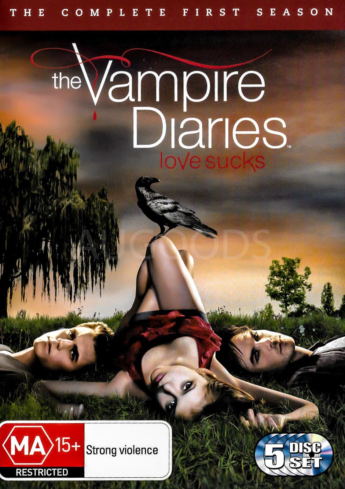 VAMPIRE DIARIES LOVE SUCKS: SEASON 1 - Preowned DVD Excellent Condition Series Rare Aus Stock