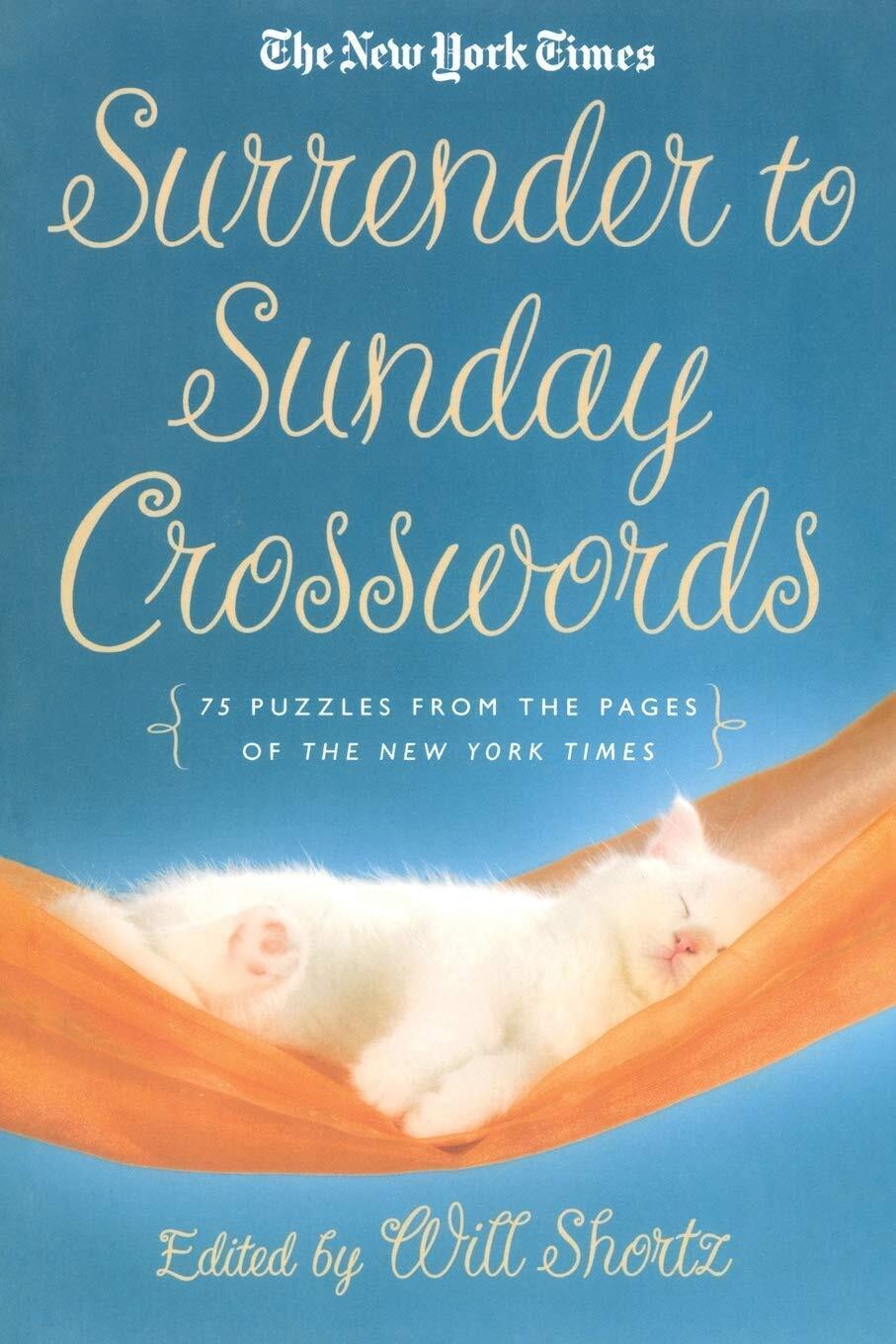Surrender to Sunday Crosswords Paperback Book