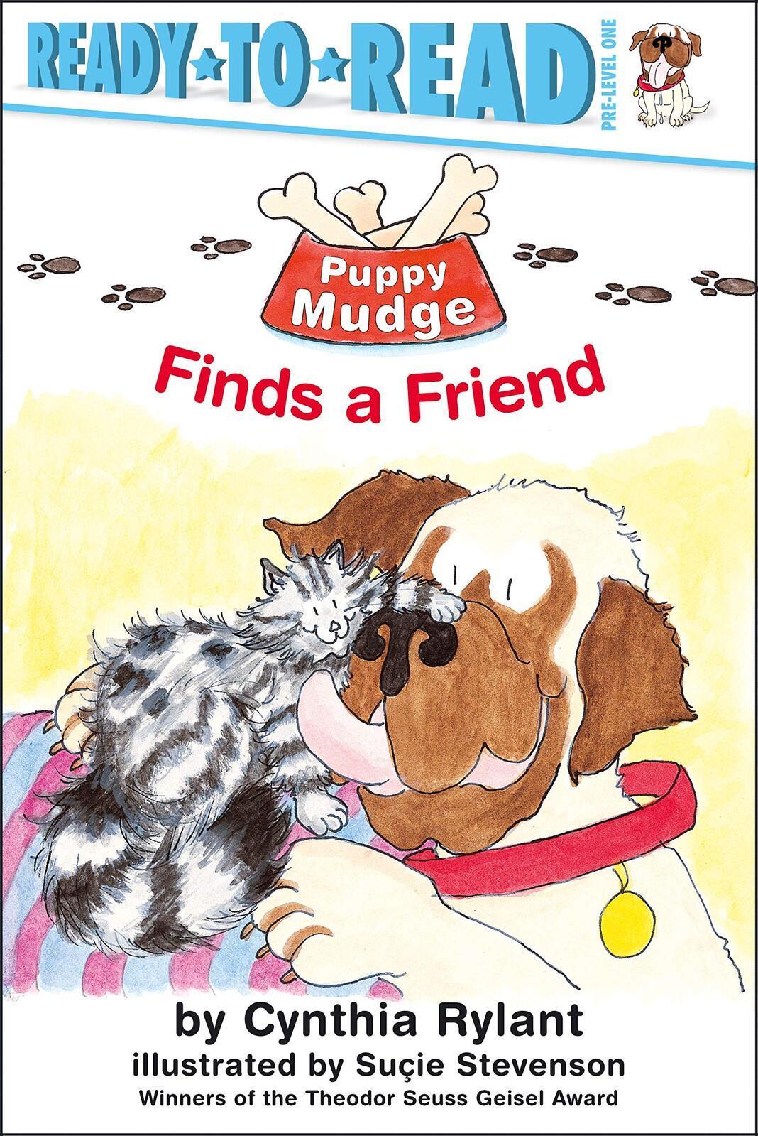 Puppy Mudge Finds a Friend Sucie Stevenson Cynthia Rylant Paperback Book