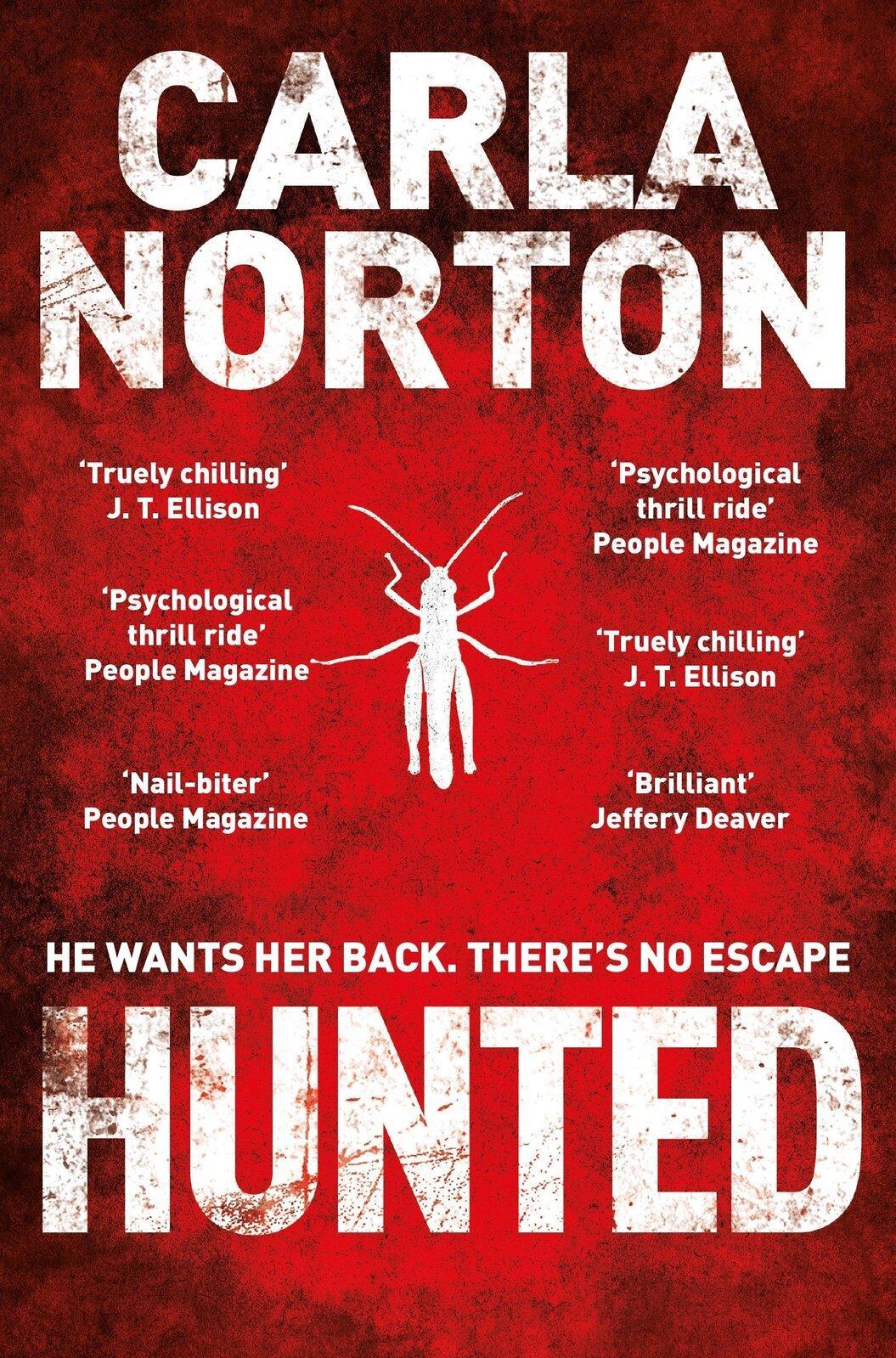 Hunted Carla Norton Paperback Novel Book
