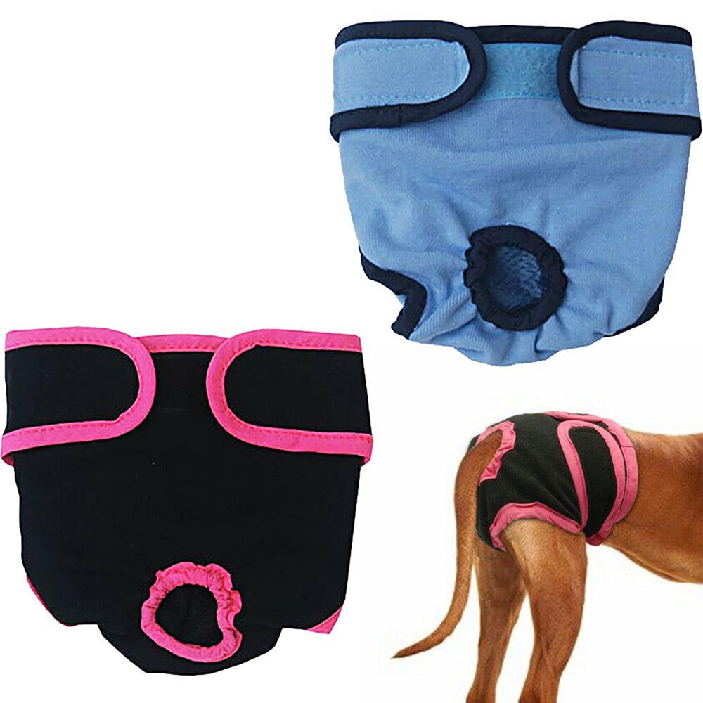 Female / Male Dog Puppy Nappy Diapers Belly Wrap Band Sanitary Underpants