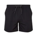 Asquith & Fox Mens Swim Shorts (Black) (XXL)
