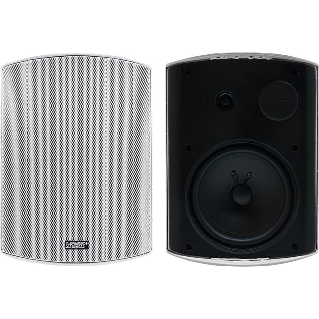 AWS602W 6.5" Indoor/Outdoor Speakers Pair White Earthquake