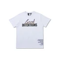 Goodgoods Unisex Couple Cotton Blend Shirts Crew Neck Short Sleeve T-Shirt Trend Hip hop Shirt Flying Pigeon Big V Printing(White,M)