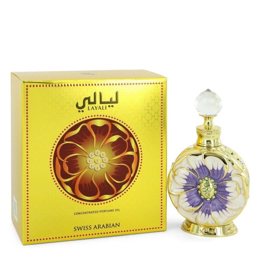 Layali Concentrated Perfume Oil By Swiss