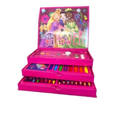 Disney Princess Colouring Case (Pink) (One Size)