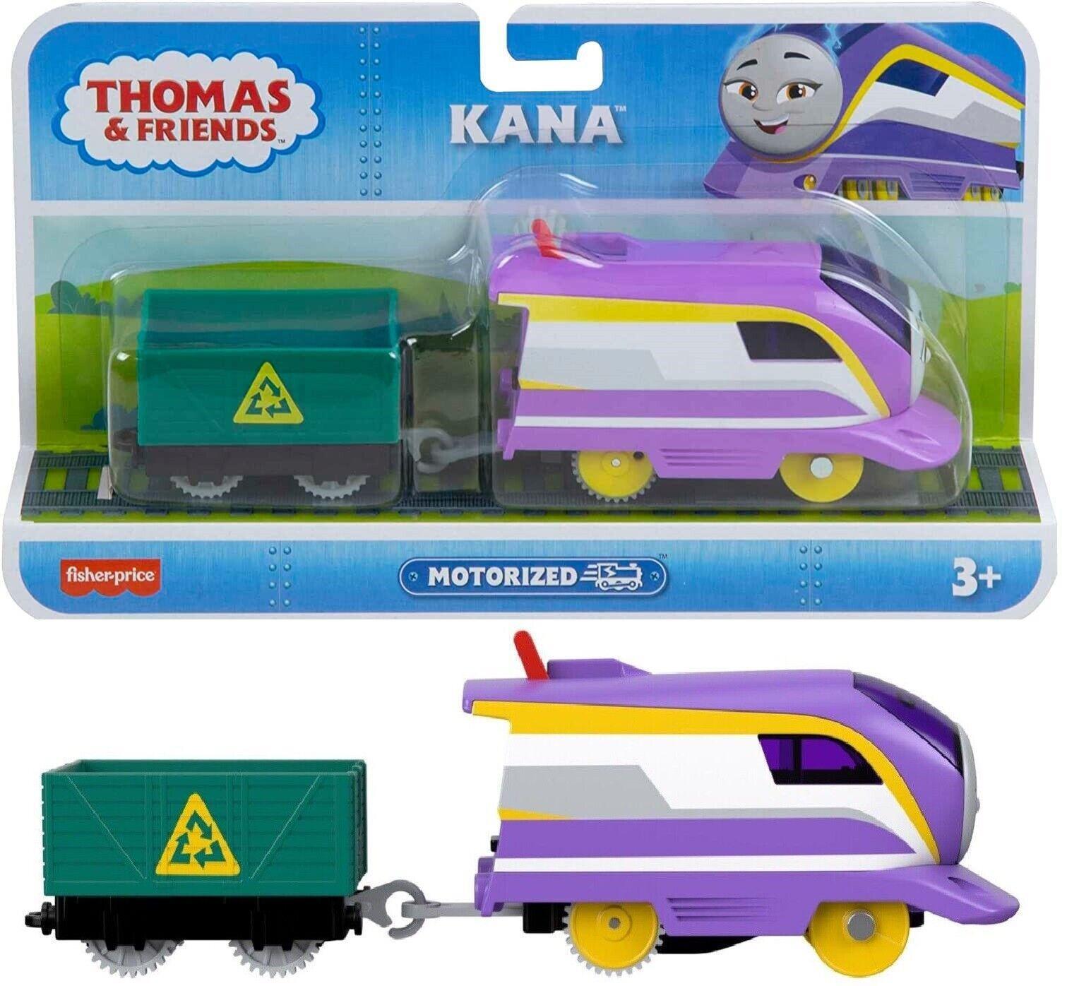 Thomas & Friends Motorised Trackmaster. Master Kana Train Engine, Multicolor