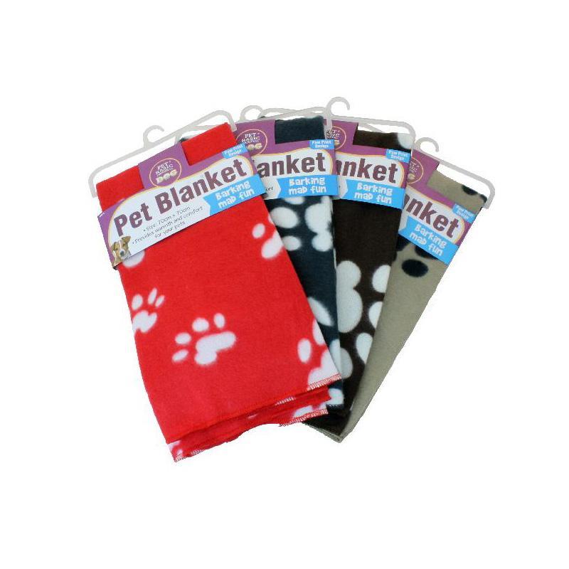 4x Pet Blanket 70x70cm Mat Soft Warm Cat Dog Puppy Fleece Soft Bed Cushion