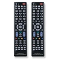 2PK Sansai Universal Television Remote Control for Samsung TV LCD/LED No Setup