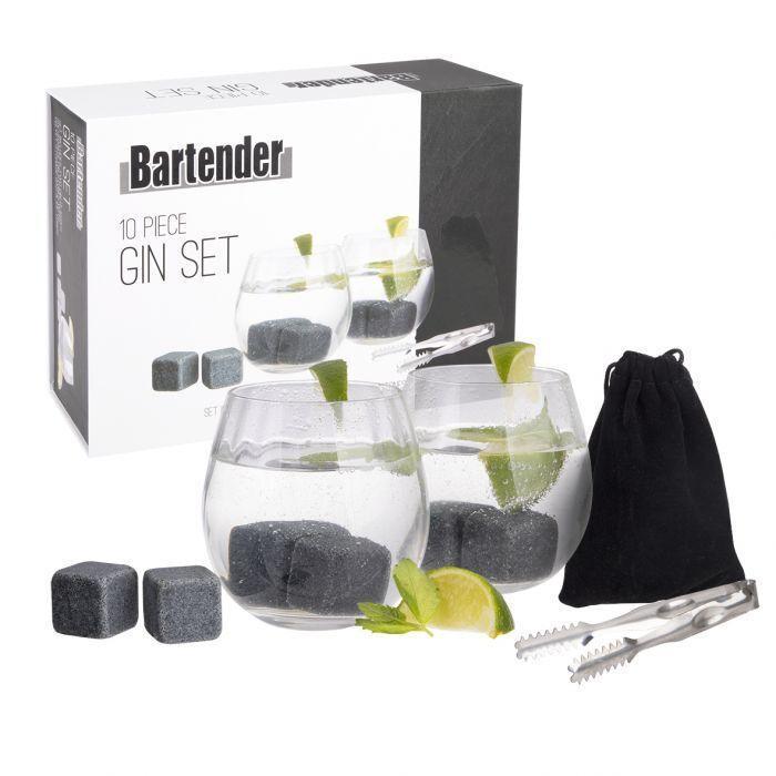 Bartender 10-Piece Gin Serving Set