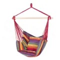 Rainbow 130*100cm Garden Hanging Hammock Chair Swing Camping With 2 Pillows