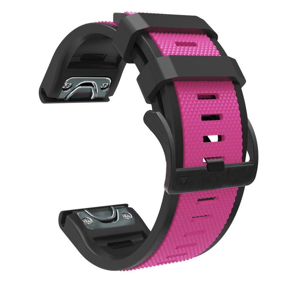 Replacement Dual Colour Silicone Watch Straps Compatible with the Garmin Epix (Gen 2)