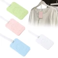 4Pcs Hanging EVA Wardrobe Aromatherapy Tablets Car Air Freshener Incense Tablets with Lanyard
