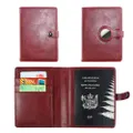 Passport Holder Travel Passport Wallet Passport Protective Case Red