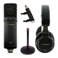 SWAMP Home Studio Starter Package - SC200 Condenser Mic - HP820x Headphones -
