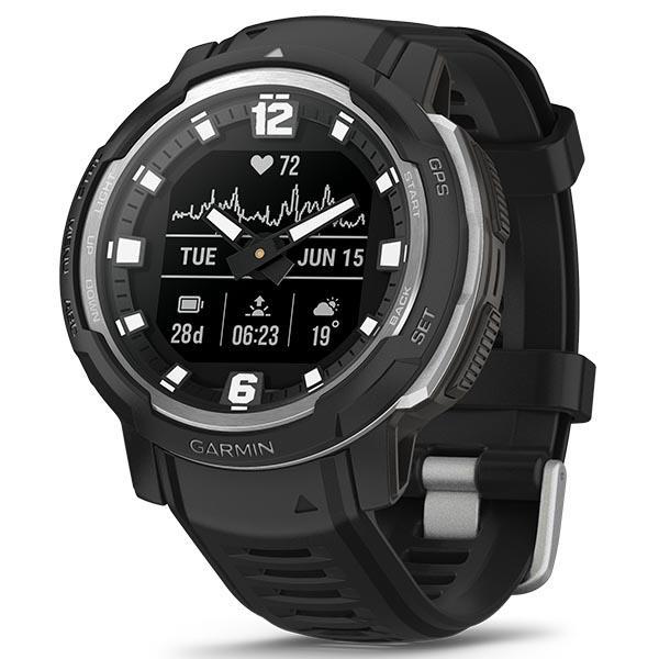 Garmin Instinct Crossover GPS Smart Watch - Black