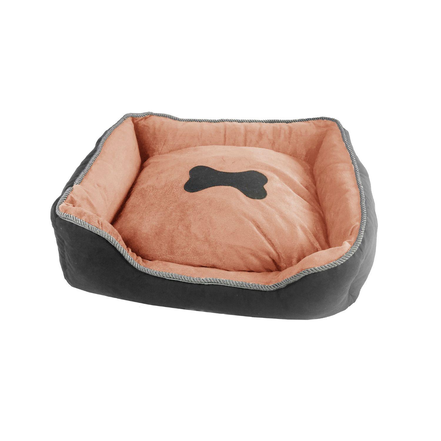 Floofi Pet Sofa Cushion Dog Bed L (Large, Grey)