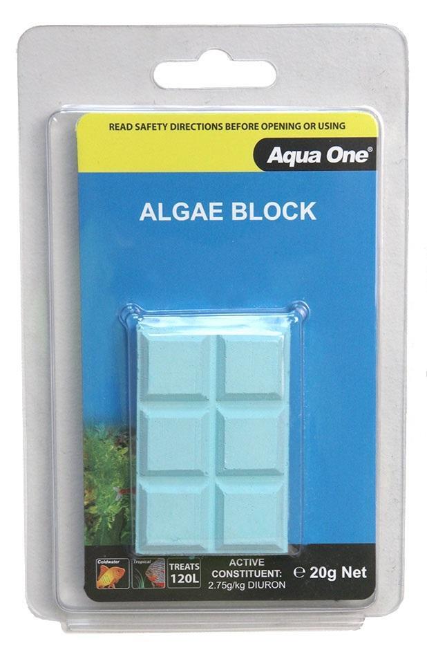 Aquarium Block Algae Eliminator 4 Pack (20g X 4) (Aqua One)