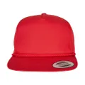 Flexfit Unisex Adult Classic Poplin Golf Cap (Red) (One Size)