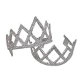 3x Silver tiara