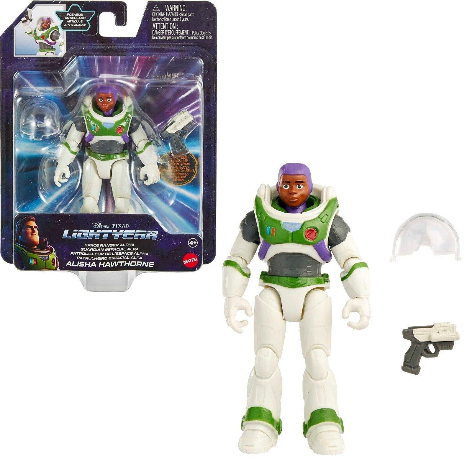 Disney Lightyear Movie Alpha Alisha Action Figure 5 Inches Scale 12 Points Articulation Buzz