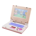 GoodGoods Kids Educational and Bilingual Laptop Challenging Learning Games and Activities Cartoon Simulation Computer (Purple)